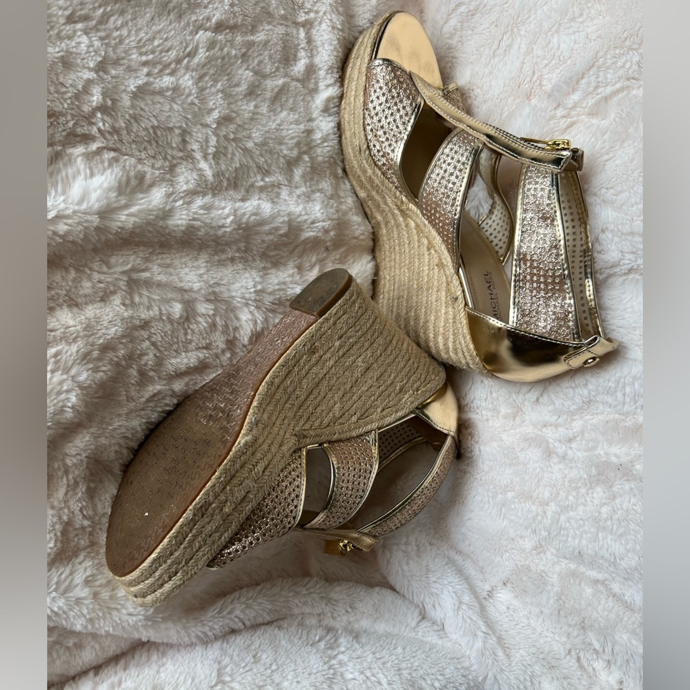 Beautiful MK Gold wedges